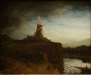 REMBRANDT Harmenszoon van Rijn, The Mill